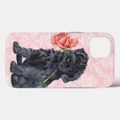 バレンタインバラケリーブルーテリア Case-Mate iPhoneケース (裏面 (横))