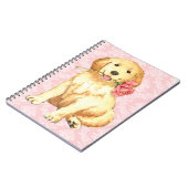 バレンタインバラゴールデン ノートブック (左側)