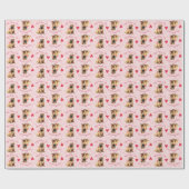 バレンタインバラシャーペイ ラッピングペーパー (フラット)