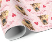 バレンタインバラシャーペイ ラッピングペーパー (ロールコーナー)