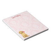 バレンタインバラチェサピークベイレトリエバーメモ帳 ノートパッド (アングル)