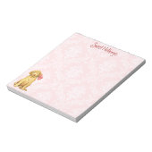 バレンタインバラチェサピークベイレトリエバーメモ帳 ノートパッド (回転)