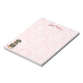 バレンタインバラドバーマン ノートパッド (回転)