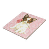 バレンタインバラパピロン タイル (側面)