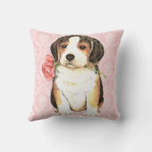 バレンタインバラビーグル クッション (裏面)