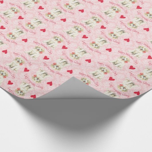 バレンタインバラピ素晴らしレネー ラッピングペーパー (角)