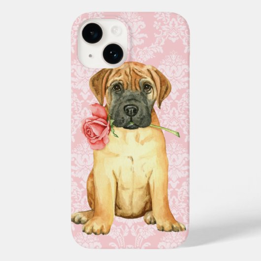 バレンタインバラブルマスティフケースメイトiPhoneケース Case-Mate iPhoneケース (裏面)