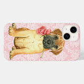バレンタインバラブルマスティフケースメイトiPhoneケース Case-Mate iPhoneケース (裏面 (横))