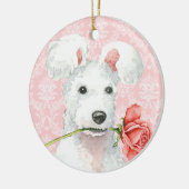 バレンタインバラプミセラミックオーナメント セラミックオーナメント (左)