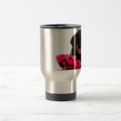 バレンタインバラロットワイラーパピー トラベルマグ (中央)