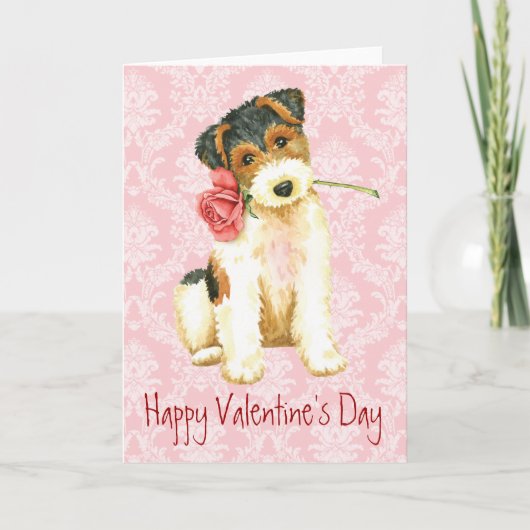 バレンタインバラワイヤキツネテリア シーズンカード (正面)