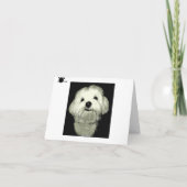 バレンタインバラ空白の（内部） シーズンカード (裏面)