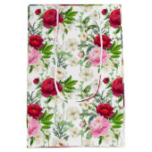 バレンタインバラ ミディアムペーパーバッグ (裏面)