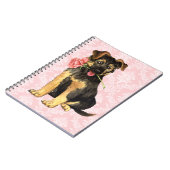 バレンタインバラGSD ノートブック (左側)