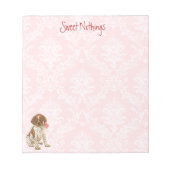 バレンタインバラGSP ノートパッド (正面)