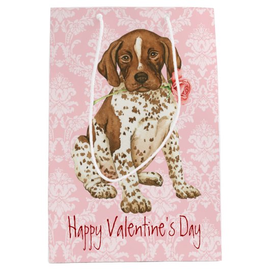 バレンタインバラGSP ミディアムペーパーバッグ (正面)