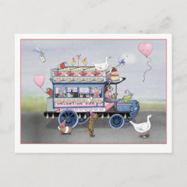 バレンタインバン ポストカード