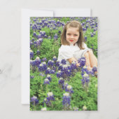 バレンタインバースデーパーティー 招待状 (裏面)