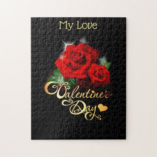 バレンタインパズル ジグソーパズル (縦)
