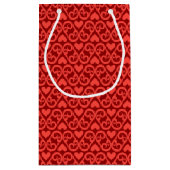 バレンタインパターン2 スモールペーパーバッグ (裏面)