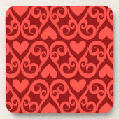 バレンタインパターン コースター (正面)