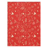 バレンタインパターン テーブルクロス (正面)