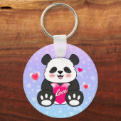 バレンタインパンダ キーホルダー (裏面)