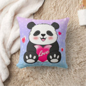 バレンタインパンダ クッション (ブランケット)