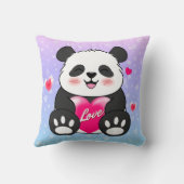 バレンタインパンダ クッション (裏面)