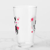 バレンタインパンダ タンブラーグラス (右)