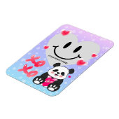 バレンタインパンダ マグネット (左側)