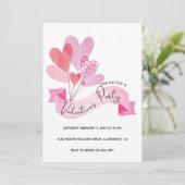 バレンタインパーティの招待状 セーブザデート (スタンド正面)