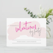 バレンタインパーティの招待状 |バレンタインデー 招待状 (スタンド正面)