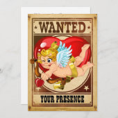 バレンタインパーティの招待状 招待状 (正面/裏面)