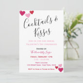 バレンタインパーティの招待状 招待状 (スタンド正面)