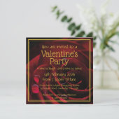 バレンタインパーティークリスチャン聖なる書物、 経典お祝い 招待状 (スタンド正面)