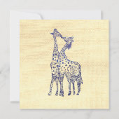 バレンタインパーティーパーソナライズされた招待状 招待状 (裏面)