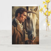 バレンタインヒーロー カード (黄色い花)