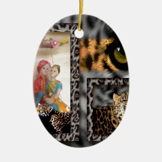 バレンタインヒーロー セラミックオーナメント (正面)