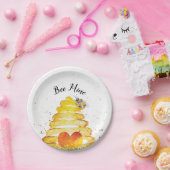 バレンタインビー鉱山 ペーパープレート (パーティー)