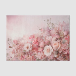 バレンタインピンクと赤の花束 薄葉紙