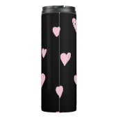 バレンタインピンクハート:ヴィンテージ愛。 タンブラー (裏面)