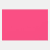 バレンタインピンク ラッピングペーパーシート (正面)