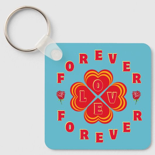 バレンタインフォーエバーラブ キーホルダー (正面)