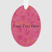 バレンタインフォークアートレディハート黒猫ラブ オーナメント (裏面)