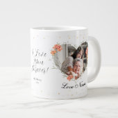 バレンタインフォー孫ハートリース ジャンボコーヒーマグカップ (正面右)