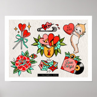 バレンタインフラッシュポスター ポスター