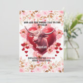 バレンタインフラットホリデーカード シーズンカード (スタンド正面)