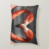 バレンタインフラミンゴ アクセントクッション (裏面(縦))