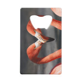 バレンタインフラミンゴ クレジットカード栓抜き (裏面)